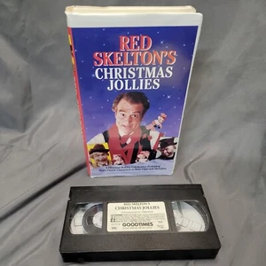 Red Skelton's Christmas Jollies VHS Clamshell 1993 Vintage - Picture 1 of 11