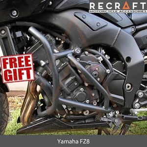 Yamaha FZ8 Fazer 2010-2015 Crash Bars Engine Guard Frame Protector + GIFT - Bild 1 von 8