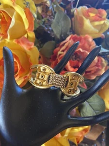 AUTHENTIC VINTAGE CHRISTIAN LACROIX 1997 MECANO CUFF BRACELET - Picture 1 of 6