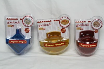 Jolly Time Goodcook Popcorn Football Cube Square Baller Shaper Rice Krispies - Image 1 of 3