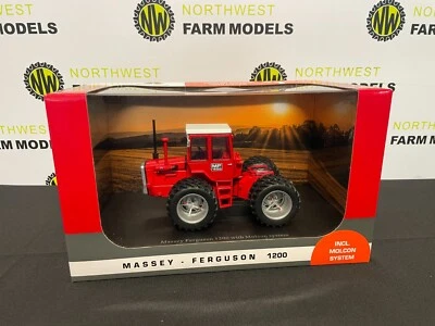 UNIVERSAL HOBBIES 6700 1:32 SCALE MASSEY FERGUSON 1200 WITH DUAL WHEELS LIMITED - Image 1 of 3