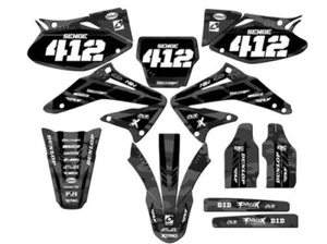 2002-2004 CRF 450 R APACHE Grey Senge Graphics Kit Compatible with Honda - Picture 1 of 10