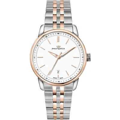 Philip Watch Orologio Uomo Anniversary acciaio cassa 40 mm PVD oro rosa - Immagine 1 di 4