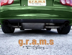 Rear Bumper Lip for Mazda Miata MX5 NB Mazdaspeed Style, Bodykit v9 - Bild 1 von 9