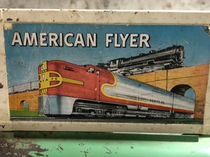 1940 american flyer train set