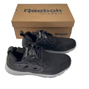 Reebok Furylite Sp Running Shoes Mens Size 8 Black Grey - Picture 1 of 12