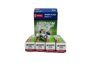 4 Candele Iridio Denso Iridium TT IK22FTT Alto Rendimento Audi Alpine Fiat Opel - Imagen 1 de 6