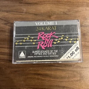 Vol. 2, 24 KARAT Rock 'n Roll Cassette Tape Elvis cut - Imagen 1 de 4