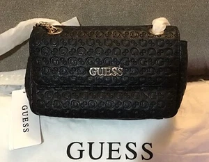GUESS Black Aymara Mini Crossbody Bag - Picture 1 of 7