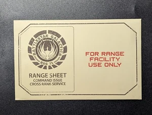 Battlestar Galactica - Range Sheet Command Issue Cross Rank-Service - Loot Crate - Picture 1 of 2