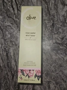 OLIVE Rose Water Mist Toner Natural New Zealand Skincare - NEW Read - Picture 1 of 2