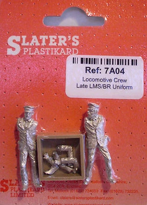 Slaters 7A04 - 7mm - Dernier Lms / Br Métal Blanc Locomotive Ras non Peinte - Photo 1/4