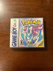 Pokemon Crystal Version (Game Boy Color) Authentic Tested - With Manual & A Case - Picture 1 of 8