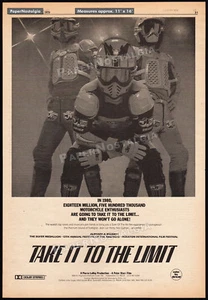 LLÉVALO AL LÍMITE__Orig. Anuncio comercial 1979 / póster__Mick Andrews__Mike Hailwood - Imagen 1 de 1