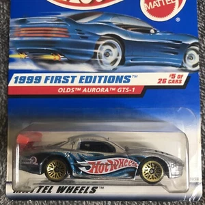 Hot Wheels #911 Olds Aurora GTS-1 de colección 1999 primeras ediciones - Imagen 1 de 3