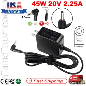 Adaptador de cable de alimentación cargador de CA de 45 W para Lenovo ideapad 130-15AST 81H5000NUS - Imagen 1 de 7