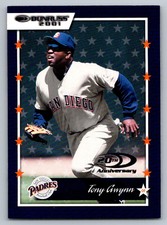 2001 Donruss  Tony Gwynn 24