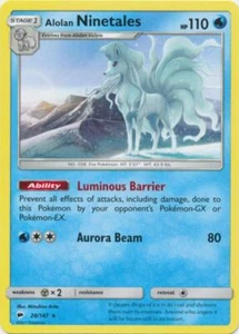 (SM03-028) Karte Alolan Ninetales (R) Pokemon SM Burning Shadows # 28 - Bild 1 von 1