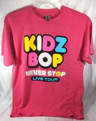 Camiseta Kidz Bop Never Stop Live Tour - Rosa intenso - Elige talla juvenil L o XL Foto 1 de 4