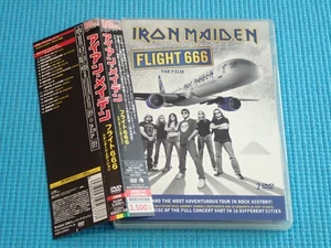 IRON MAIDEN 2DVD Flight 666 Standard Edition 2010 Japan TOBW-95031/2 OBI - Imagen 1 de 2