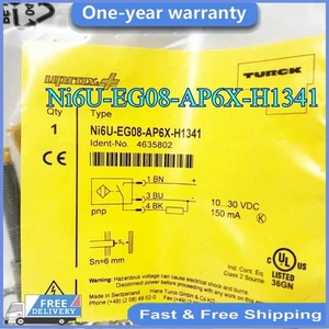 QTY:1PCS Ni6U-EG08-AP6X-H1341 Proximity Switch Sensor 10-30VDC 200mA Fast Ship - Picture 1 of 5
