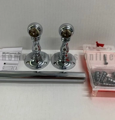 Toallero Pottery Barn Sussex cromado 24" #1089 Foto 1 de 4