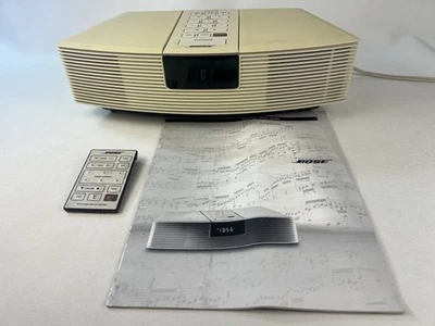 Bose AWR1-1W Acoustic Wave Clock Radio with Remote-Off White - Image 1 of 4