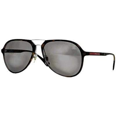 Gafas de sol Prada usadas, plástico deportivo marrón, estilo lágrima, Prada Sport, Foto 1 de 4