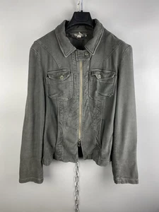 Chaqueta Transit TR 900 Avant Garde Mujer Viscosa Algodón Cremallera Gris Lavada Talla M - Imagen 1 de 20