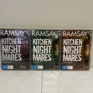 Ramsay's Kitchen Nightmares Complete Series/1-3 ( 1 2 3) Dvd Region 0 - Picture 1 of 8