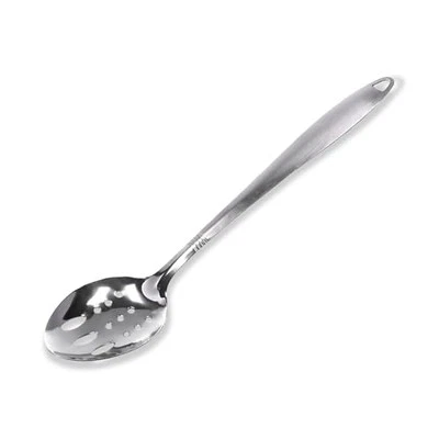 13 Inch Stainless Steel Slotted Spoon Heavy Gauge Rust Resistant Dishwasher Safe - Image 1 of 4