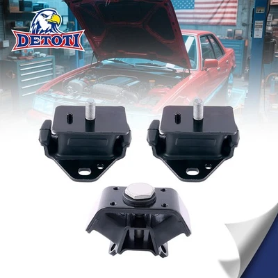 Engine Motor  Trans Mount 3PCS. 1981-2004 for Toyota Pickup, T100, Tacoma - Image 1 of 4