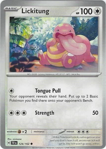 Lickitung #124/162 Sv05: Temporal Forces Common - Pokemon - Picture 1 of 2