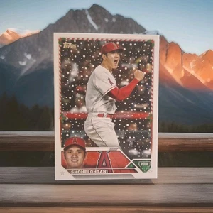 2023 Topps Holiday SP Rare Variation Shohei Ohtani Los Angeles Angels - Bild 1 von 3