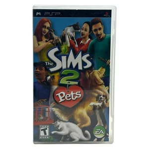 Los Sims 2 Mascotas (Sony PSP, 2006) CIB Juego Completo Probado con Manual - Imagen 1 de 4