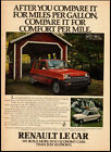 1980 Vintage Automobile Ad For Renault 'Le Car'  -010112