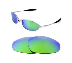NEW POLARIZED CUSTOM GREEN LENS FOR OAKLEY VINTAGE C- WIRE SUNGLASSES - Picture 1 of 4