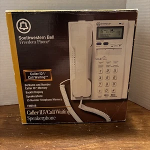 Vintage Southwestern Bell Freedom Phone FM891B Telephone Caller ID Call Waiting - Picture 1 of 12