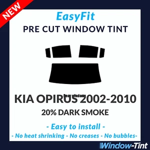 Fácil de Colocar Estática Precortado Ventana Tinte para Kia Opirus 2002-2010-20 - Imagen 1 de 3