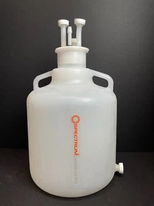 Repligen Reservoir Bottle 10 L with 4 Port Lid and Accessories - Picture 1 of 13