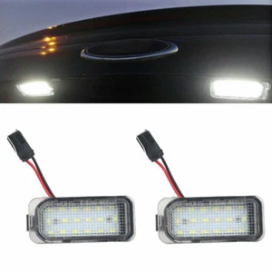 2x LED XENON WHITE LICENSE NUMBER PLATE LIGHT LAMP BULB FORD FIESTA FOCUS MONDEO - Picture 1 of 10