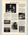 1953 PAPER AD Banner Spielzeug Weltraumhelm Vibro Roll Raod King Auto Space Rangers