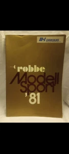 Super Rare GERMAN Robbe Model Sport 81' R/C Catalog 1981 RC Plane, Boat, Truck - Picture 1 of 15