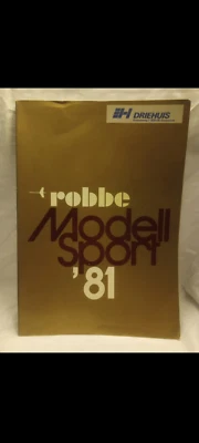 Super Rare GERMAN Robbe Model Sport 81' R/C Catalog 1981 RC Plane, Boat, Truck - Image 1 of 4