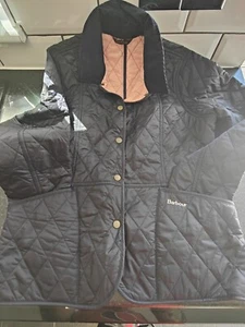 Kids Girls Barbour Liddesdale Quilted Coat Size xxl Excellent Condition - Picture 1 of 9