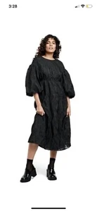 Kika Vargas x Target women’s black floral textured dress XXS - Picture 1 of 10