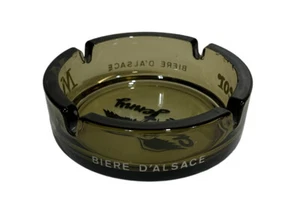 Meteor Biere D’Alsace - Chez Jenny Ashtray Made In France Vintage Ashtray Circle - Picture 1 of 4