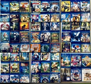 U Pick Your KIDS & FAMILY - Blu-ray Movie LOT - Choose Your Titles! + Flat Ship! - Picture 1 of 11