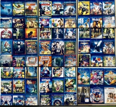 U Pick Your KIDS & FAMILY - Blu-ray Movie LOT - Choose Your Titles! + Flat Ship! - Image 1 of 3