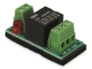 Módulo de relé RK1-1xUM, 12V-/370Ω (bloque terminado) / corriente de conmutación: máx. 10 A - Imagen 1 de 2